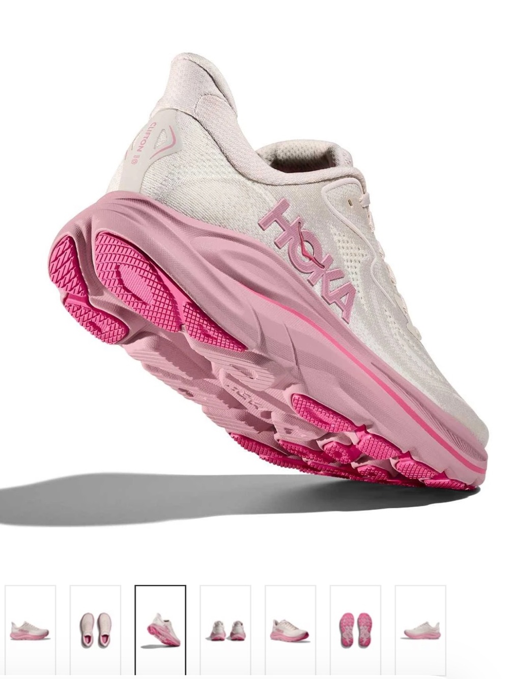 HOKA women Clifton 10 Running Shoes - Size 7.5 - Picture 3 of 11